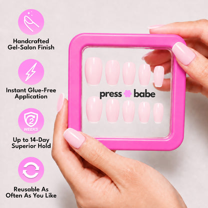 Baby Pink Micro French
